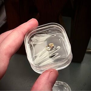 Sparkling Teardrop Gemstone